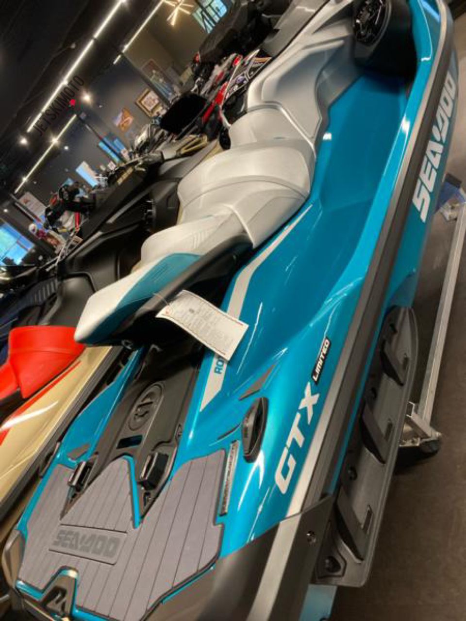 2025 Sea-Doo GTX Limited 325 Teal Metallic - Image 4
