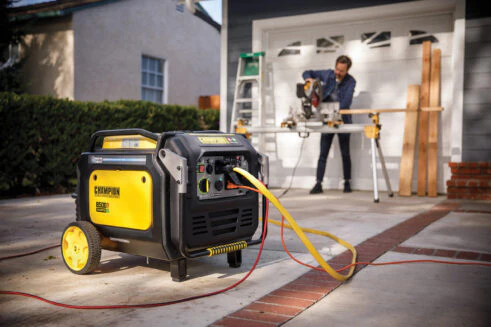 Champion 201175 8500W Elektryczny Rozruch Dual Fuel Inverter z CO Shield - Image 5