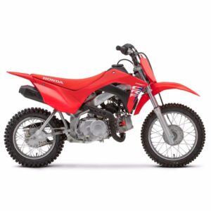 2026 Honda® CRF110F | Kup Nowy Motocykl Terenowy Online | Automatyczne Sprzęgło i Rozrusznik Elektryczny