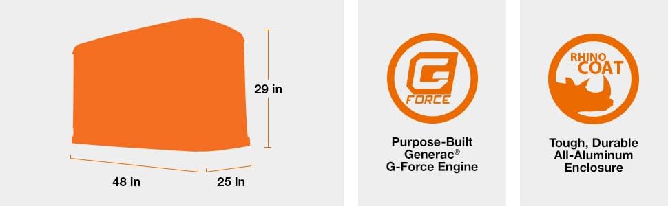 Generac 70422 Guardian 22kW / 19.5kW Generator Rezerwowy z WiFi – Nowość - Image 5