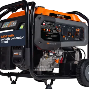 Generac GP9500E TF 8063 – Generator Trójpaliwowy 9500W/12500W z COSense i Elektrycznym Rozruchem – Kup Online