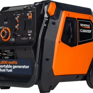 Generac iQ3800 DF 8944 3000W/3800W Generator Dwupaliwowy Inwerter z COsense – Nowość