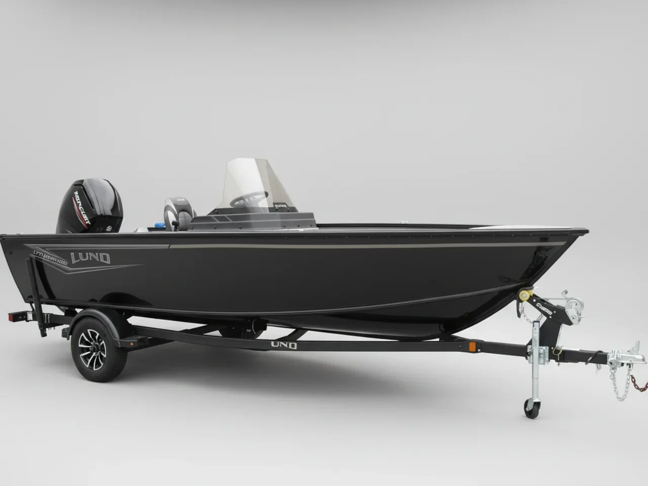 2025 Lund 1775 Adventure SS Na Sprzedaż – Aluminiowa Łódź Wędkarska z Silnikiem Mercury 90 FourStroke i Przyczepą LundGuard