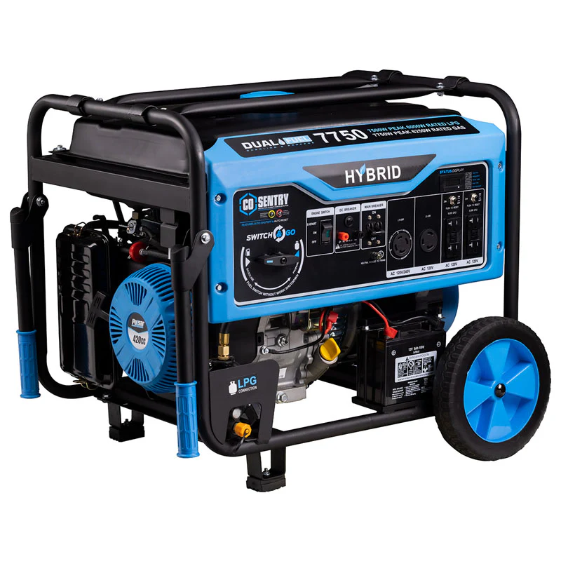 Pulsar PGD95BISCO – Cichy generator inwerterowy 9500 W, dwupaliwowy, zdalne sterowanie, CO Alert – Kup w Polsce