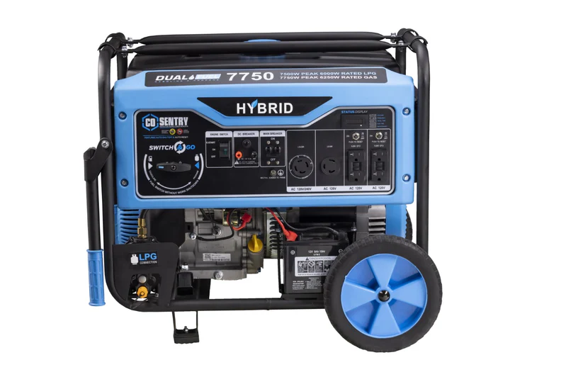 Agregat prądotwórczy Pulsar PG7750BCO 7750 W dual-fuel z czujnikiem CO - Image 3