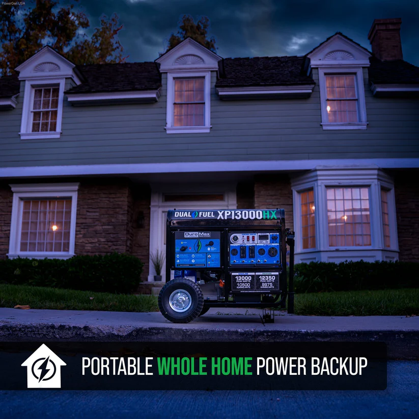 DuroMax XP13000HX – Przenośny Generator Dwupaliwowy 13000 W - Image 3
